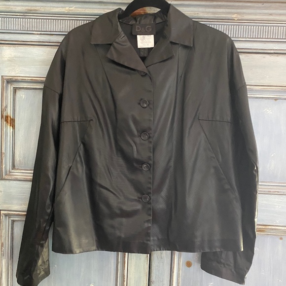 D&G black jacket size 44 made in Italy - Picture 2 of 5
